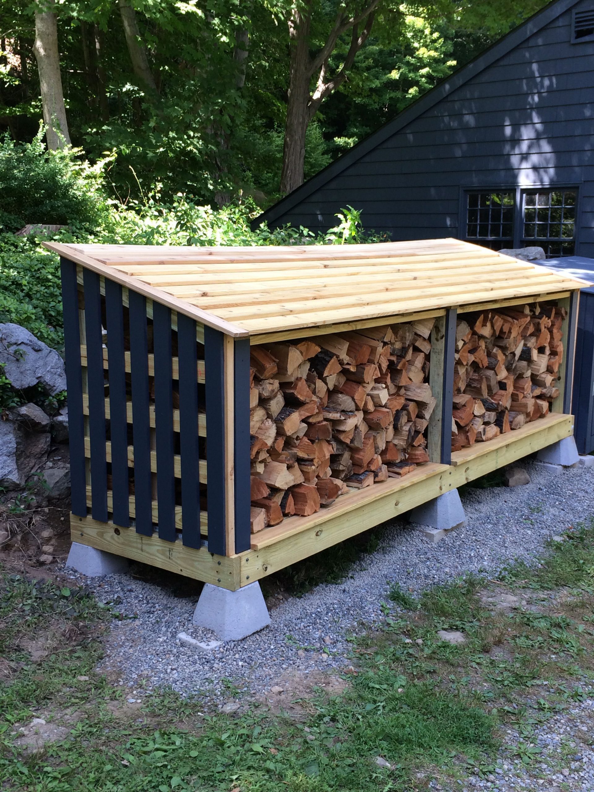 14+ Best Diy Outdoor Firewood Rack And Storage Ideas dedans Construire Abri Bois De Chauffage