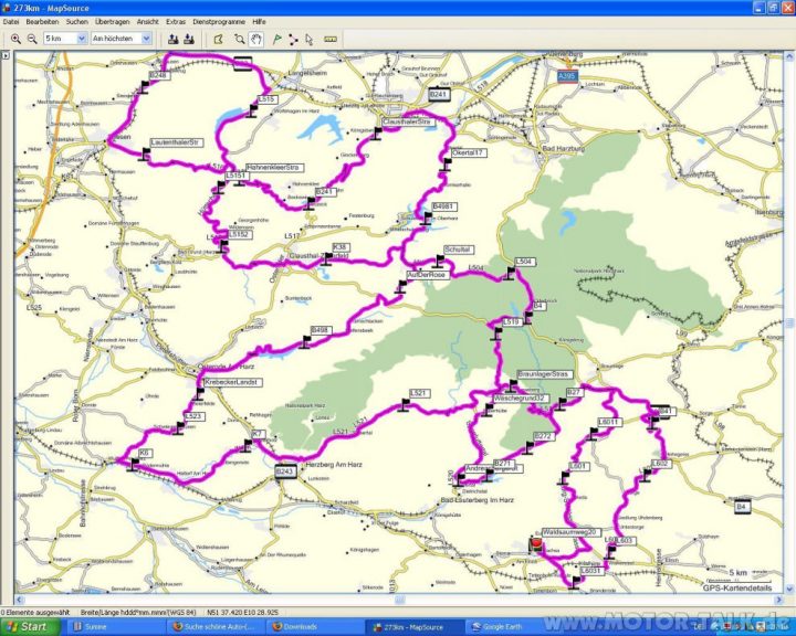 motorrad strecken niedersachsen