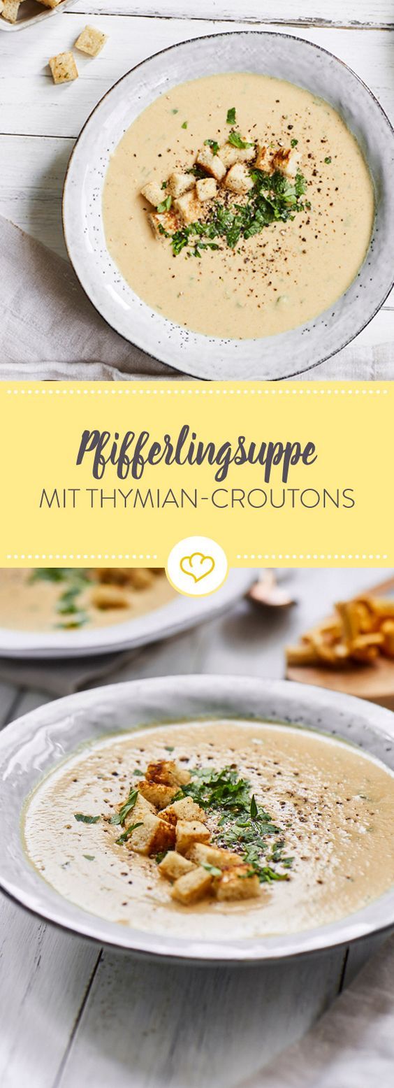 pfifferlingsuppe mit sahne pfifferlingsuppe mit sahne