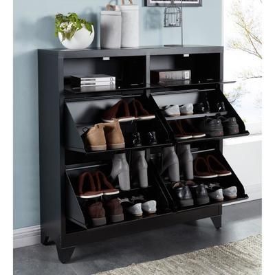 meuble a chaussure style industriel