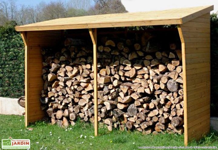Abri Bûches Bois 5 Stères | Construire Abri Bois, Abri encequiconcerne Construire Abri Bois De Chauffage