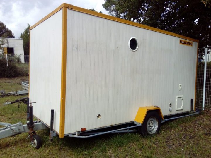 Abri Chantier 9M2 Isole + Wc Sur Remorque (Abris9010091 intérieur Abri Remorque Abri Chantier 9M2 Isole + Wc Sur Remorque (Abris9010091 intérieur Abri Remorque