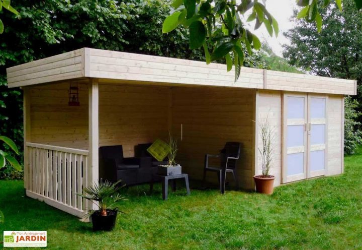 Abri De Jardin Bois Arhus 28Mm (656 X 241Cm) – Solid serapportantà Abri De Jardin Bois 4M2 28Mm