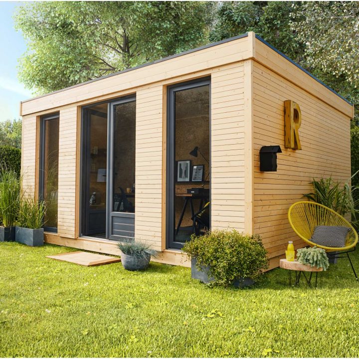 Abri De Jardin Bois Decor Home, 15.25 M² Ep.90 Mm | Leroy destiné Abri De Jardin Adossable 20M2 Abri De Jardin Bois Decor Home, 15.25 M² Ep.90 Mm | Leroy destiné Abri De Jardin Adossable 20M2
