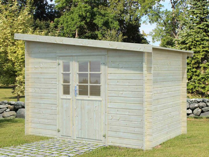 Abri De Jardin Bois Labeaume 9.86 M² Adossable – Oogarden encequiconcerne Abri De Jardin Adossable 20M2