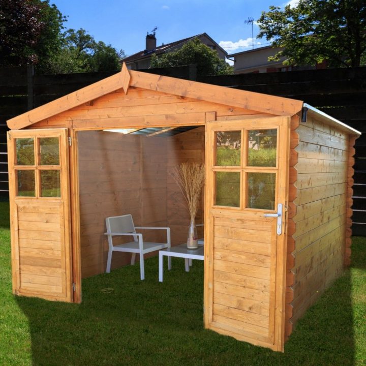 Abri De Jardin Bois Toit Polycarbonate 12,52 M² Ep. 28 Mm pour Abris A Bois Abri De Jardin Bois Toit Polycarbonate 12,52 M² Ep. 28 Mm pour Abris A Bois