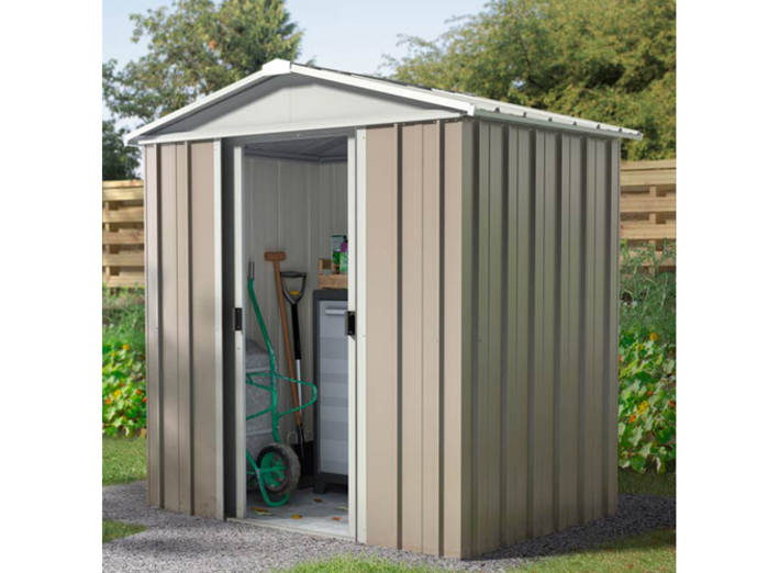 Abri De Jardin Castorama 5M2 encequiconcerne Gouttière Abri De Jardin Castorama