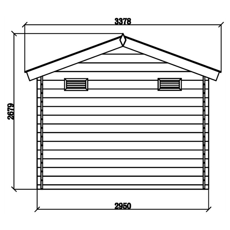 Abri De Jardin Composite Aspect Bois 9M² Porte Alu Woodlife serapportantà Abri De Jardin Composite Woodlife