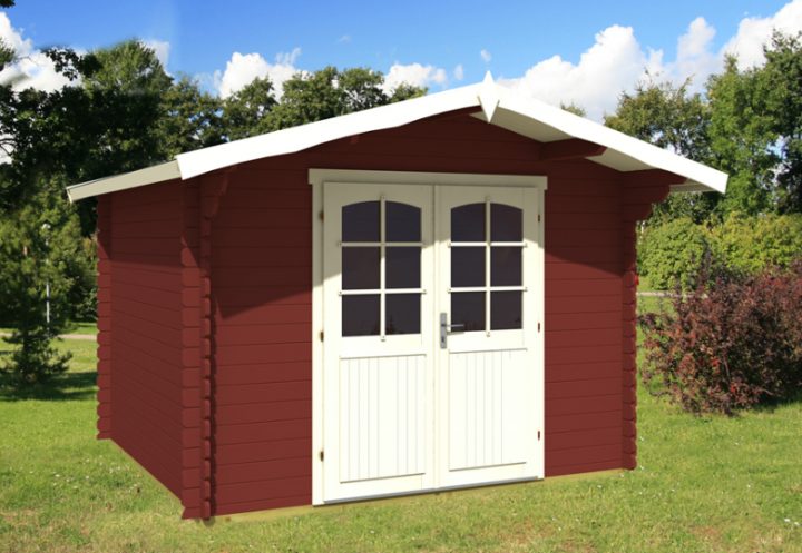 Abri De Jardin En Bois Peint De 10 M² Florida 2 à Abris De Jardin Bois 10M2