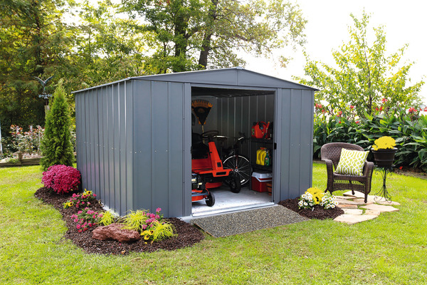 Abri De Jardin En Métal 4,98 M² – Brico Dépôt à Abri De Jardin Brico Depot Metal