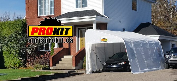 Abris Monopente | Prokit Abris Pro – L'Abri D'Auto Le Plus encequiconcerne Abri Monopente
