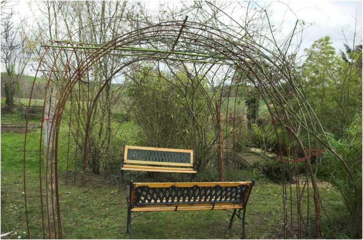 Arceau Treillage concernant Arche Castorama