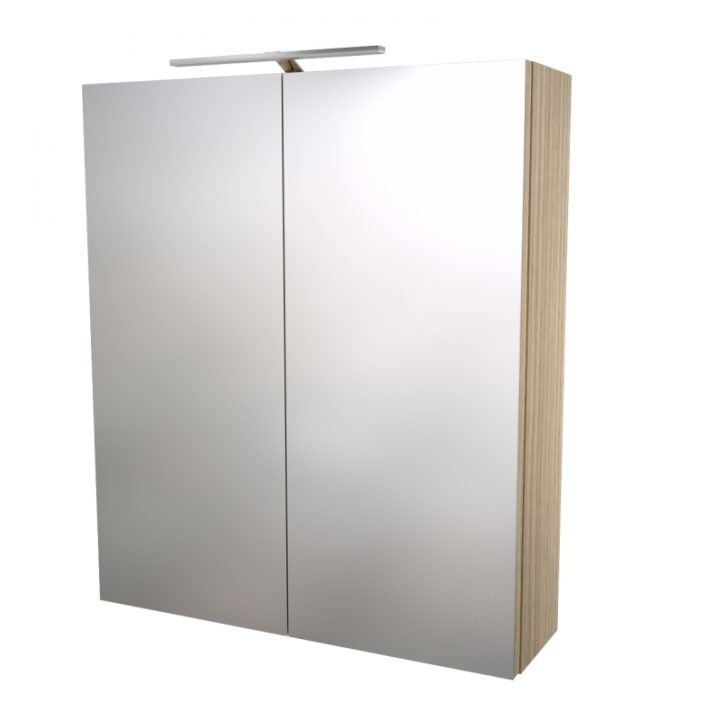 Armoire De Toilette 60X70Cm Avec Miroir Et Éclairage Led Ip 33 dedans Éclairage Armoire De Toilette Castorama Armoire De Toilette 60X70Cm Avec Miroir Et Éclairage Led Ip 33 dedans Éclairage Armoire De Toilette Castorama