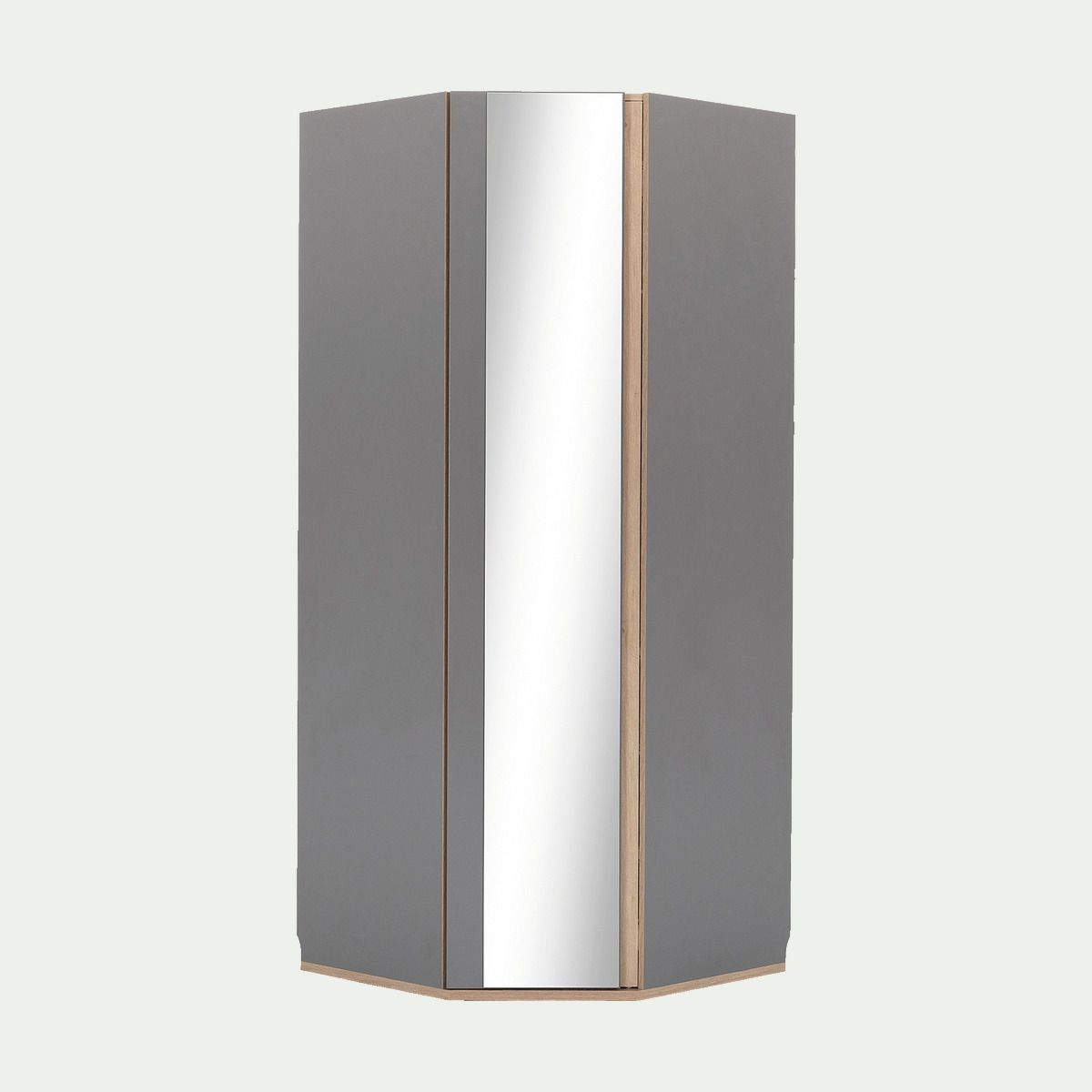 Armoire Dressing D Angle Avec 1 Porte Effet Chene Gris Pour Alinea Nestor Agencecormierdelauniere Com Agencecormierdelauniere Com