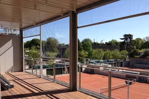 Bache Transparente Veranda – Veranda Et Abri Jardin pour Rideau Transparent Pour Terrasse