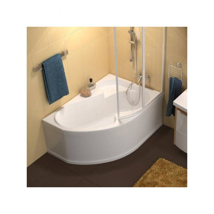 Baignoire D Angle Gain De Place Rosa encequiconcerne Baignoire Bricoman
