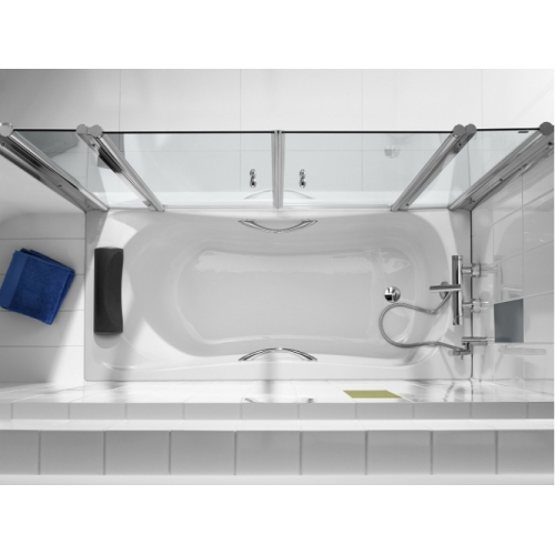 Baignoire Nue Rectangulaire À Encastrer Becool 170X80 Roca encequiconcerne Receveur Douche 190X90