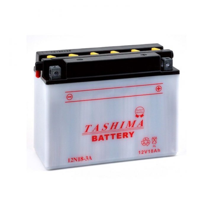 Batterie 12 Volt – 18 Ah – + A Droite – 12N183A – 12N18-3A concernant Batterie Tracteur Tondeuse 12V 22Ah