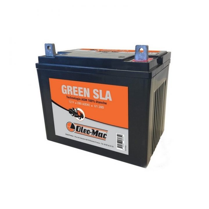 Batterie Gel Étanche Autoportée 12V 28Amp U1-R9Mf à Batterie Tracteur Tondeuse 12V 22Ah