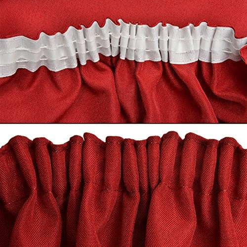 Beautissu Rideau Uni Opaque À Ruflette Amelie 140X175 Cm à Ruflette Passe-Tringle Beautissu Rideau Uni Opaque À Ruflette Amelie 140X175 Cm à Ruflette Passe-Tringle