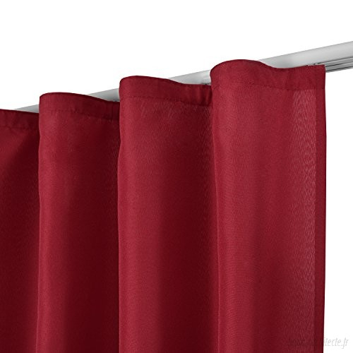 Beautissu Rideau Uni Opaque À Ruflette Amelie 140X175 Cm destiné Ruflette Passe-Tringle Beautissu Rideau Uni Opaque À Ruflette Amelie 140X175 Cm destiné Ruflette Passe-Tringle