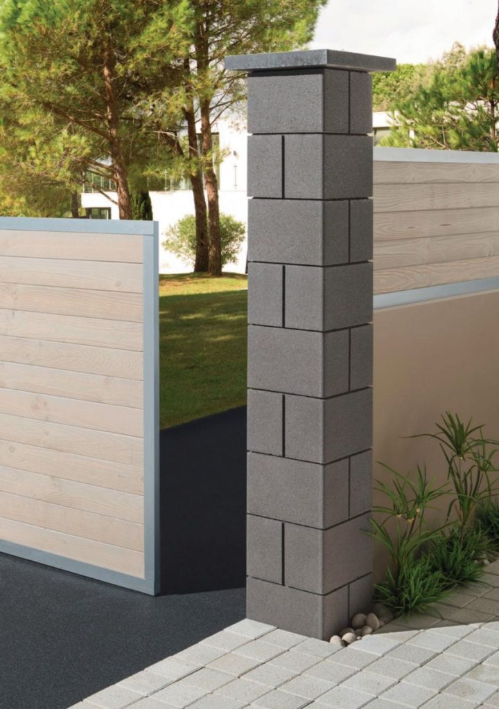 Bip – Bloc Pilier Béton Harmonie – Gris Anthracite – H. 20 intérieur Chapeau De Cheminée Béton 30X30 Bip – Bloc Pilier Béton Harmonie – Gris Anthracite – H. 20 intérieur Chapeau De Cheminée Béton 30X30