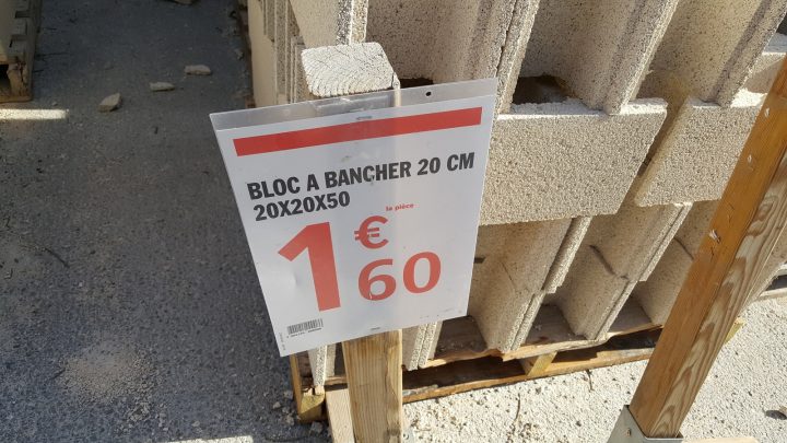 Bloc À Bancher Castorama Bille Polystyrene Isolation Leroy concernant Billes Polystyrène Brico Dépôt
