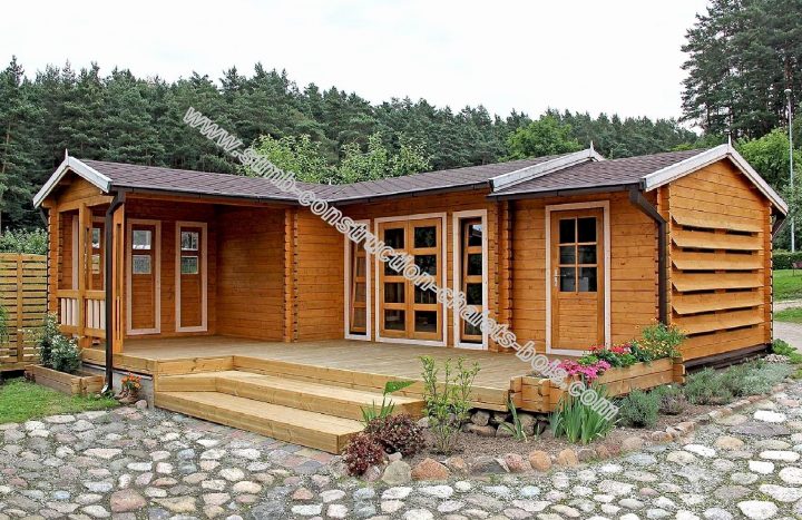 Cabane De Jardin Habitable En Bois – Châlet, Maison Et Cabane pour Maison De Jardin Habitable
