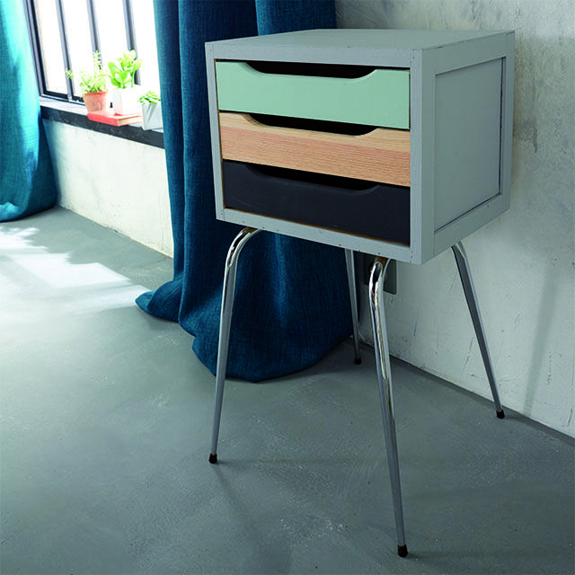 Caisson En Pin 3 Tiroirs Form Vitoria | Tiroir, Caisson destiné Bloc À Bancher Castorama