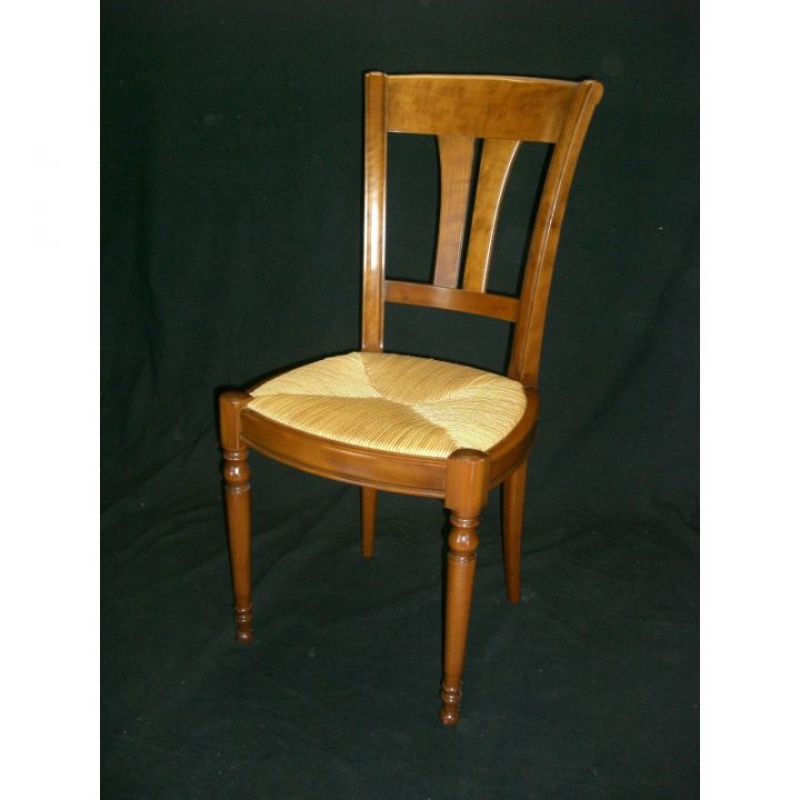 Chaise Camaret Louis Philippe En Merisier – Meubles Jamet intérieur Salle A Manger Louis Philippe