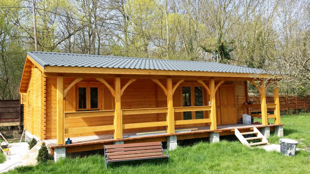Chalet 20M2 Mundu.fr avec Maison De Jardin Habitable