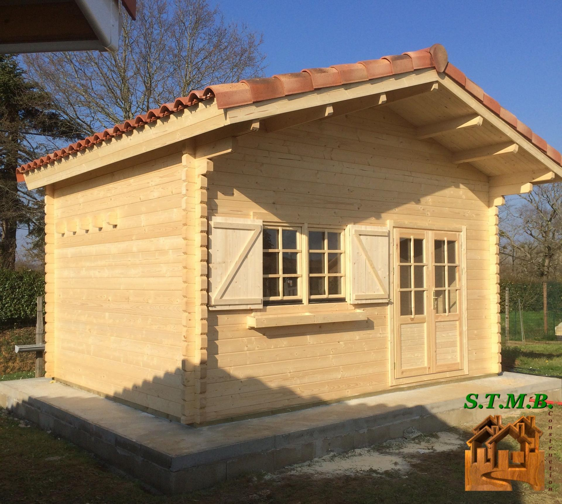 Chalet En Bois Sans Permis De Construire Laurier 20 concernant Chalet 20M2 Sans Permis