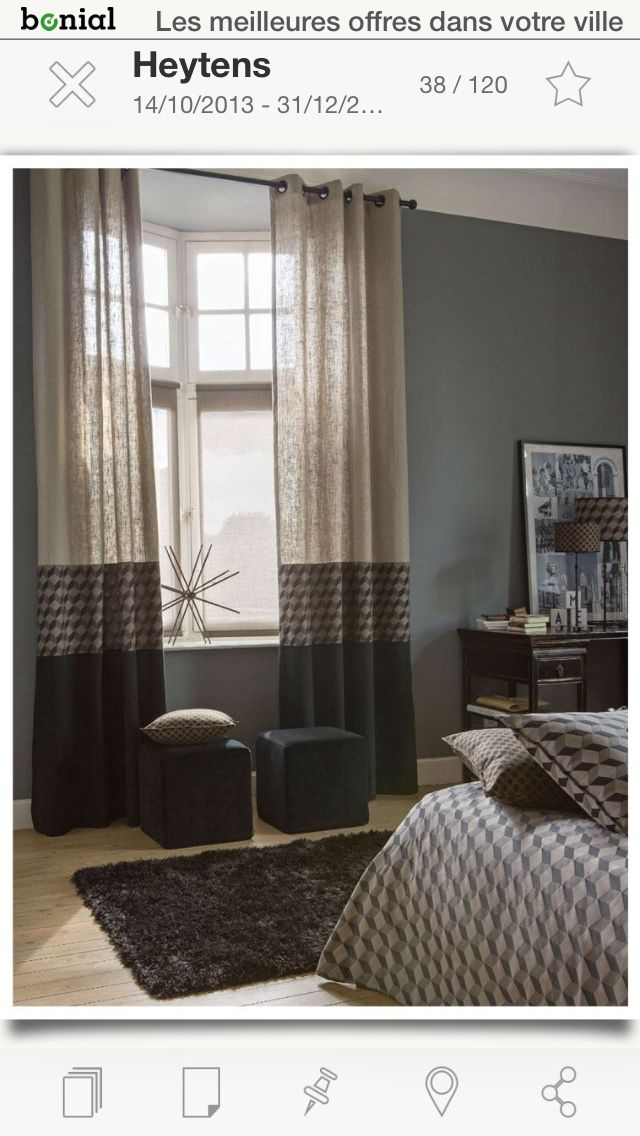 Chambre | Идеи Домашнего Декора, Идеи Для Украшения, Декор avec Sedar Rideaux Tunisie