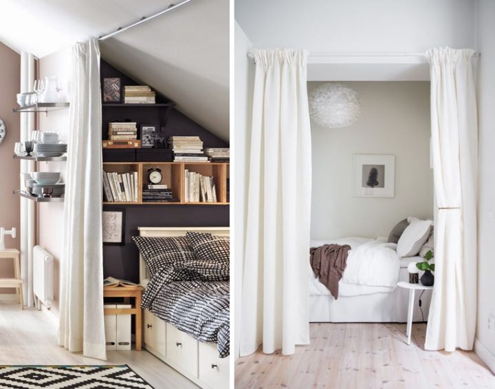 Chambre | Mamaison dedans Rideau De Séparation De Pièce Ikea