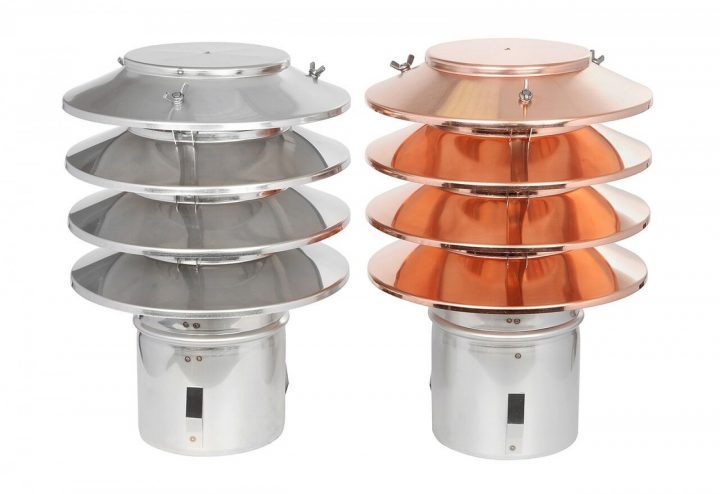 Chapeau À Lamelles Avec Manchon Sur Mesure Hubo En Cuivre pour Chapeau De Cheminée Inox Sur Mesure Chapeau À Lamelles Avec Manchon Sur Mesure Hubo En Cuivre pour Chapeau De Cheminée Inox Sur Mesure