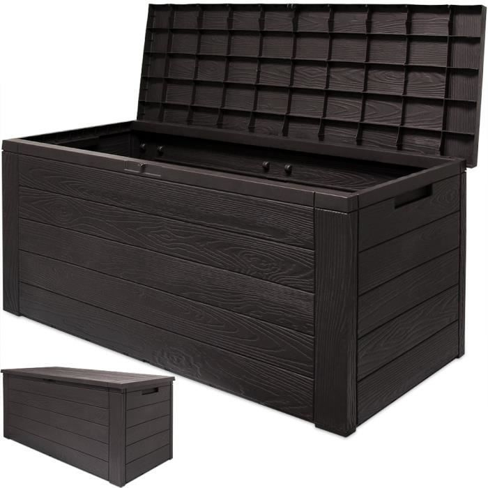 Coffre De Rangement Effet Bois 120X46X57Cm Avec Couvercle destiné Coffre De Rangement Jardin Ikea Coffre De Rangement Effet Bois 120X46X57Cm Avec Couvercle destiné Coffre De Rangement Jardin Ikea