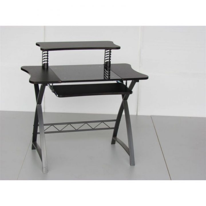 Computermeubel Dark avec Bureau Gamer 100Cm Computermeubel Dark avec Bureau Gamer 100Cm