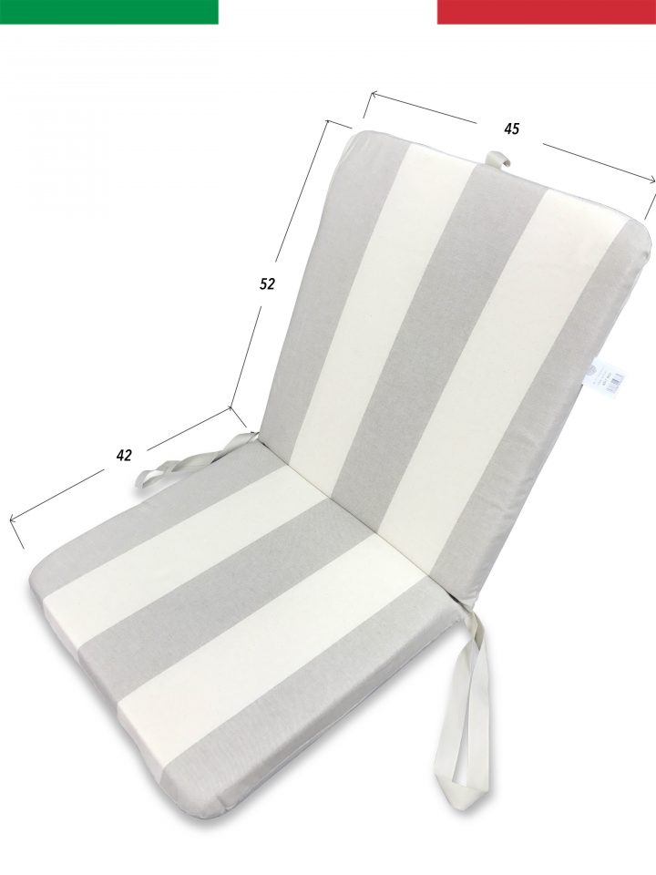 Coussin Bas Déhoussable Pour Fauteuil De Jardin Inclinable serapportantà Coussin Chaise Extérieur Jysk