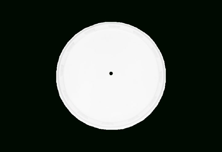 Couvercle Percé Pour Seau De Fermentation Plastique 30L à Rideaux Plastique Transparent Pour Terrasse