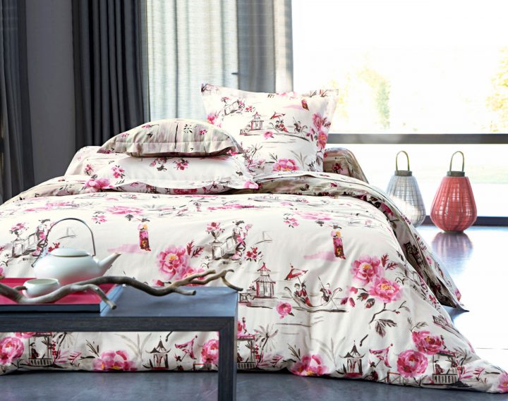 Couvre Lit Motif Japonais concernant Couvre Lit Gifi