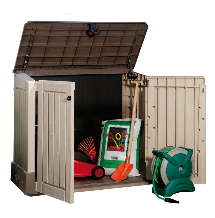 Cuisine: La Maison Du Jardin Rangements Et Protections De pour Armoire De Rangement Extérieur Castorama