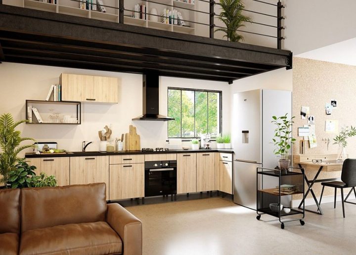 Cuisine Ouverte Sur Salon : Photos Et Conseils D avec Cuisine Salon Salle À Manger 30M2