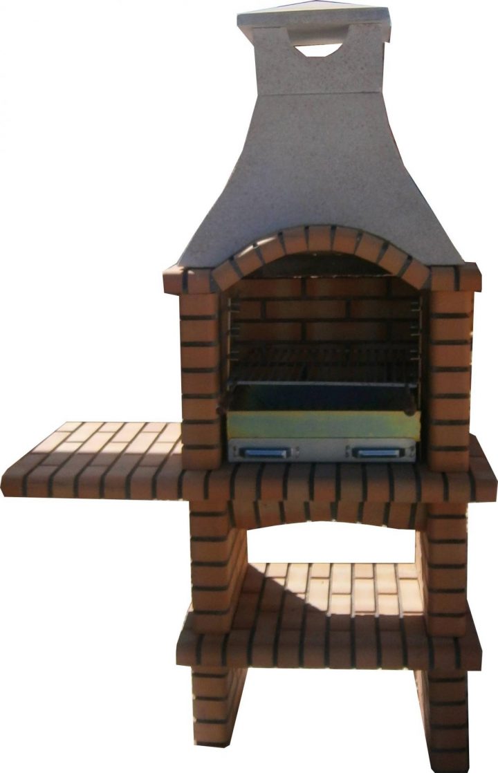 Cuisine: Petit Barbecue En Briques Rã©Fractaires Barbecue tout Avaloir De Cheminée Castorama