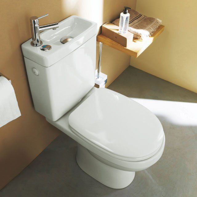 Des Toilettes Écolos Et Économiques Avec Un Lavabo Intégré à Toilette Et Lavabo Integre