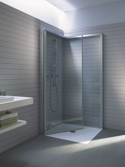 Douche Italienne, Receveur De Douche Extra Plat : Tout Sur à Paroi De Douche 60 Cm Avec Rabat