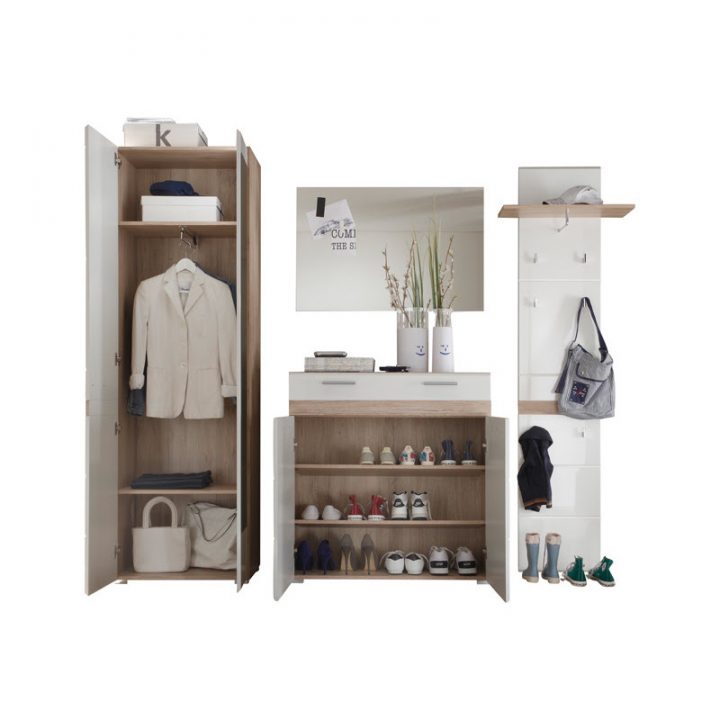 Ensemble Vestiaire Avec Armoire 2 Portes + Meuble À tout Armoire A Chaussure Avec Miroir Ensemble Vestiaire Avec Armoire 2 Portes + Meuble À tout Armoire A Chaussure Avec Miroir