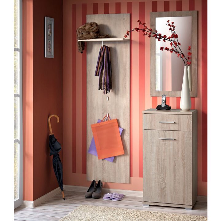 meuble d entrée avec banc et porte manteau