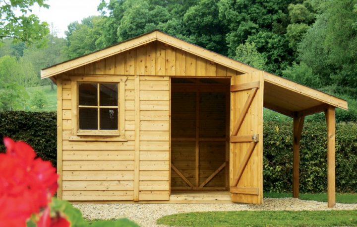 Fabricant Abri De Jardin En Bois encequiconcerne Abri De Jardin Bois 10M2 Castorama