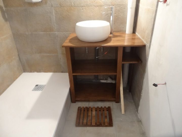 comment fabriquer un meuble sous vasque en bois