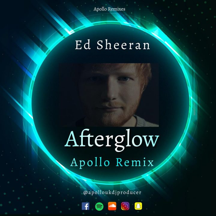ed sheeran afterglow text